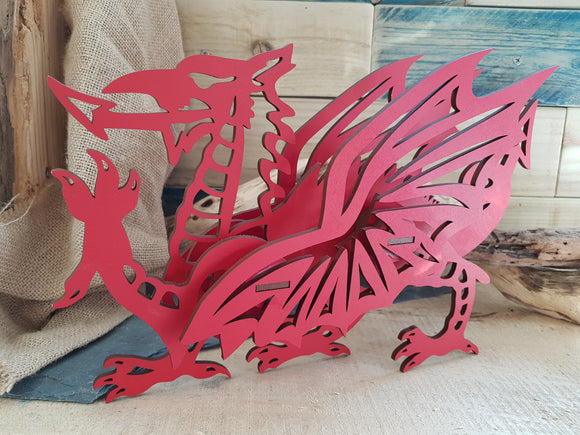 3D Welsh Dragon