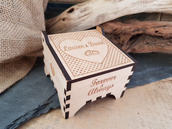 Personalised Ring Box