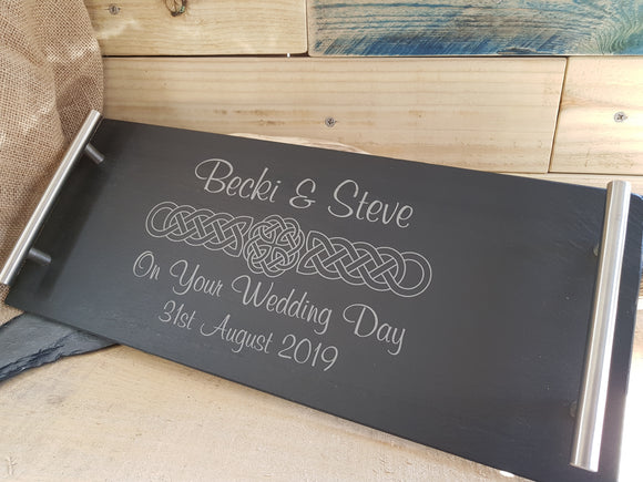 Personalised Slate Serving Board