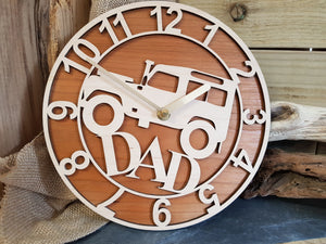 Personalised Landrover Clock