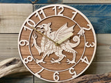 Welsh Dragon Clock