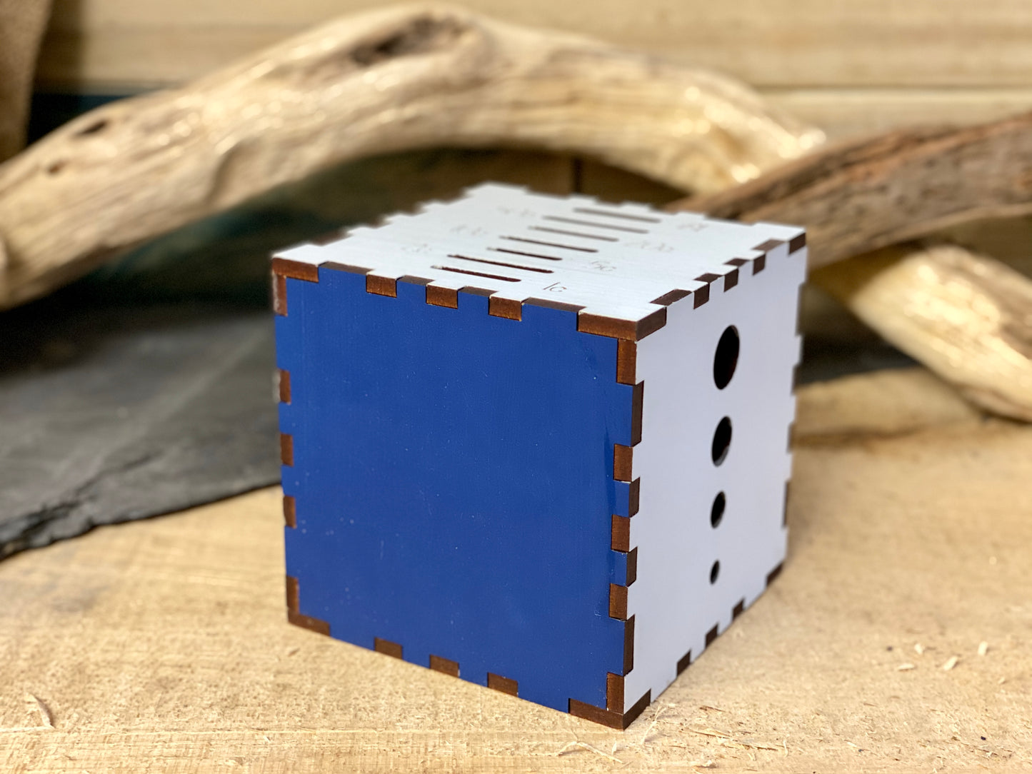 Childrens Wooden Money box
