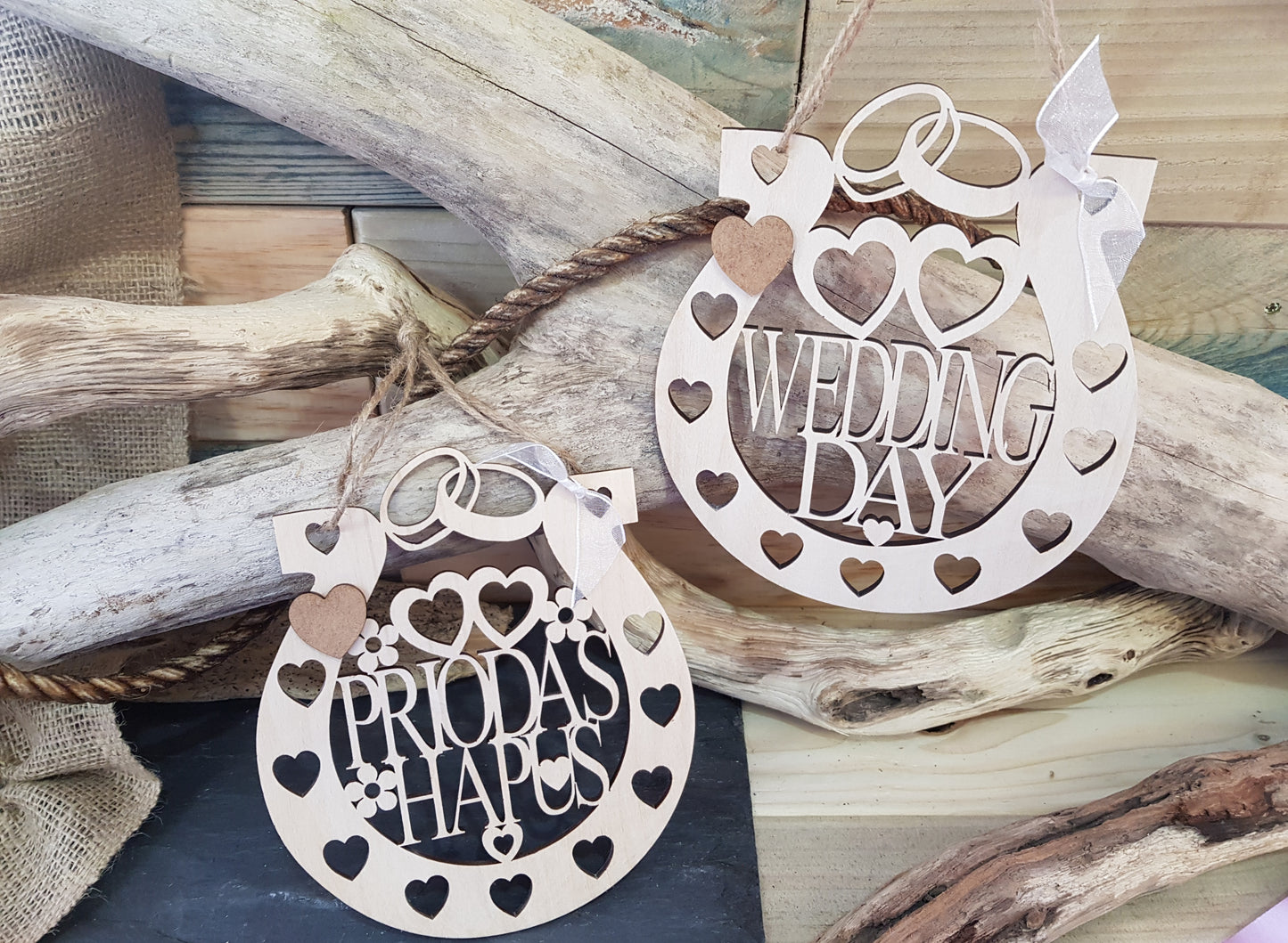 Personalised Horseshoe Favour