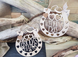Personalised Horseshoe Favour